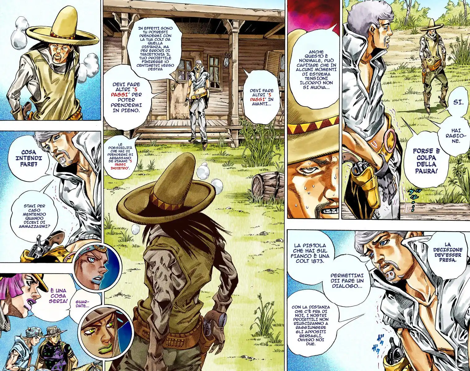 JoJo's Bizarre Adventure Part 7 - Steel Ball Run (Official Colored) Capitolo 33 page 27