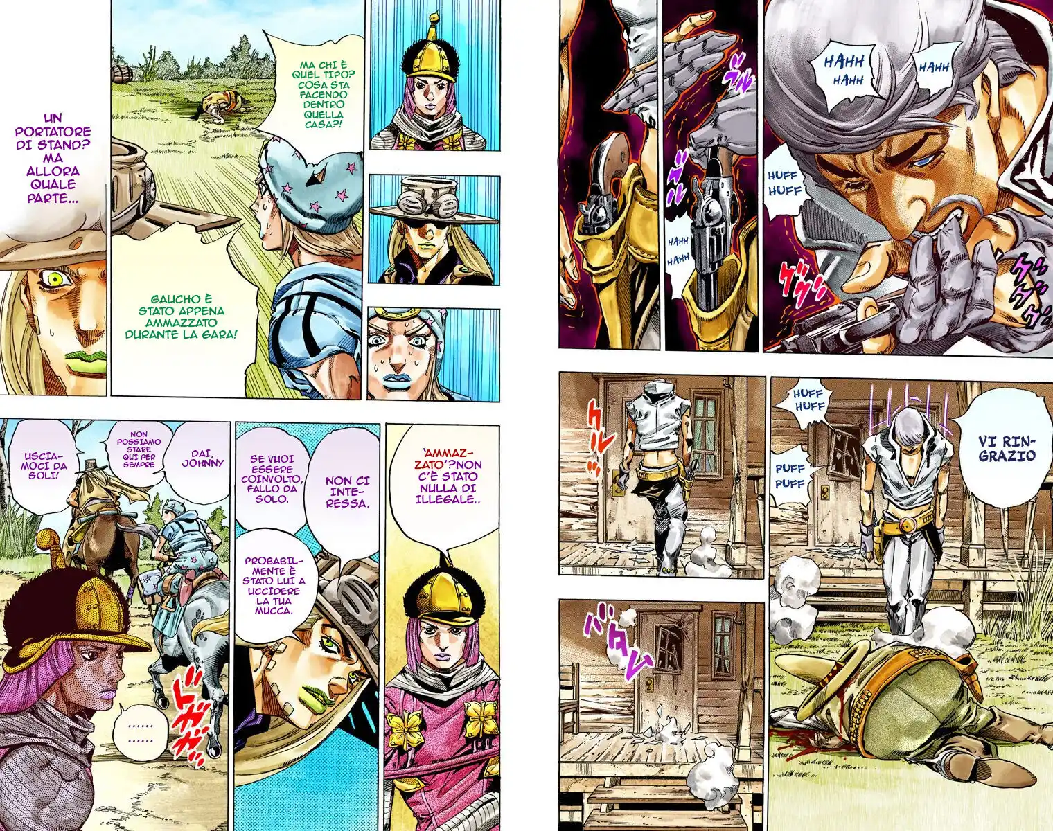 JoJo's Bizarre Adventure Part 7 - Steel Ball Run (Official Colored) Capitolo 33 page 33