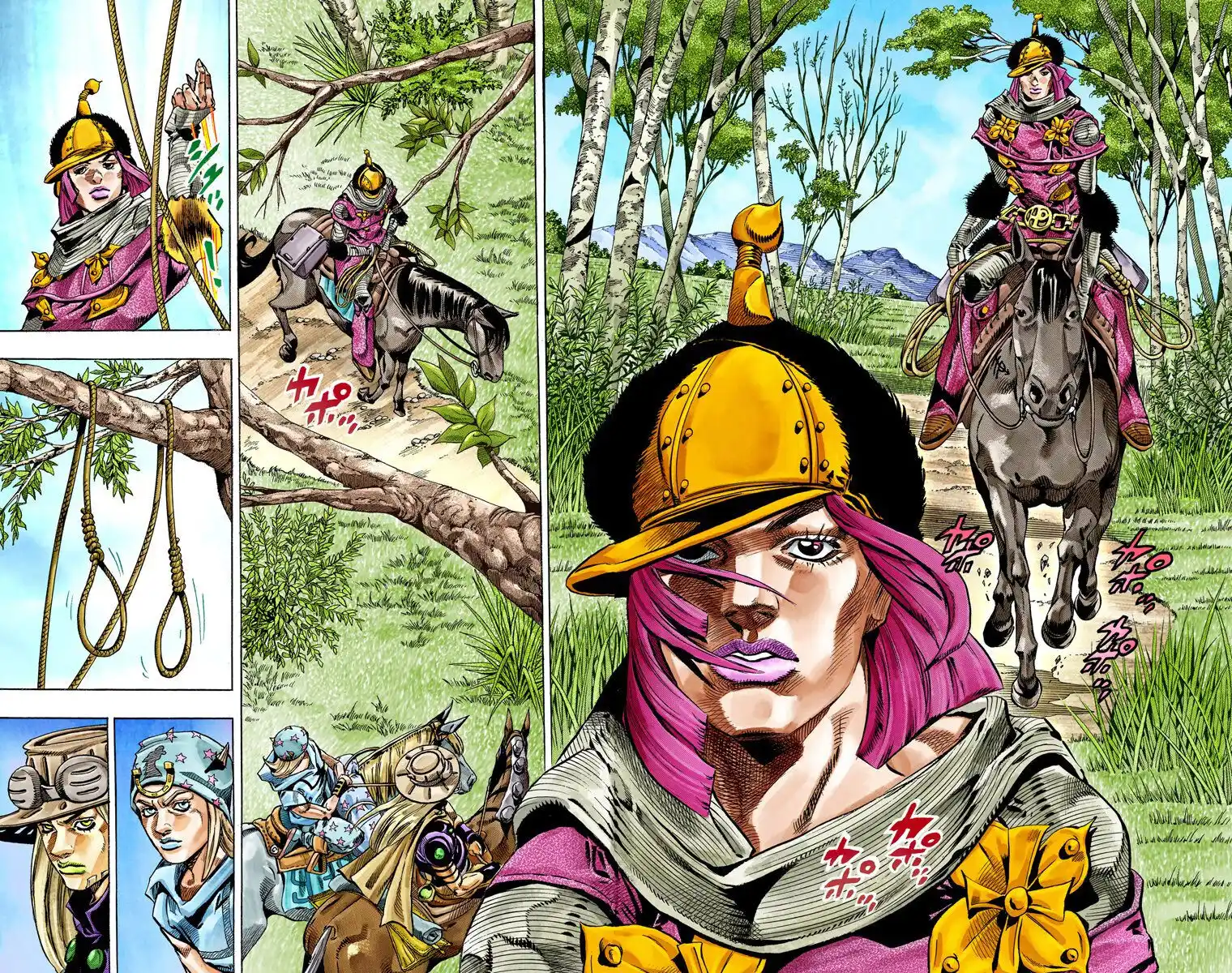 JoJo's Bizarre Adventure Part 7 - Steel Ball Run (Official Colored) Capitolo 33 page 4