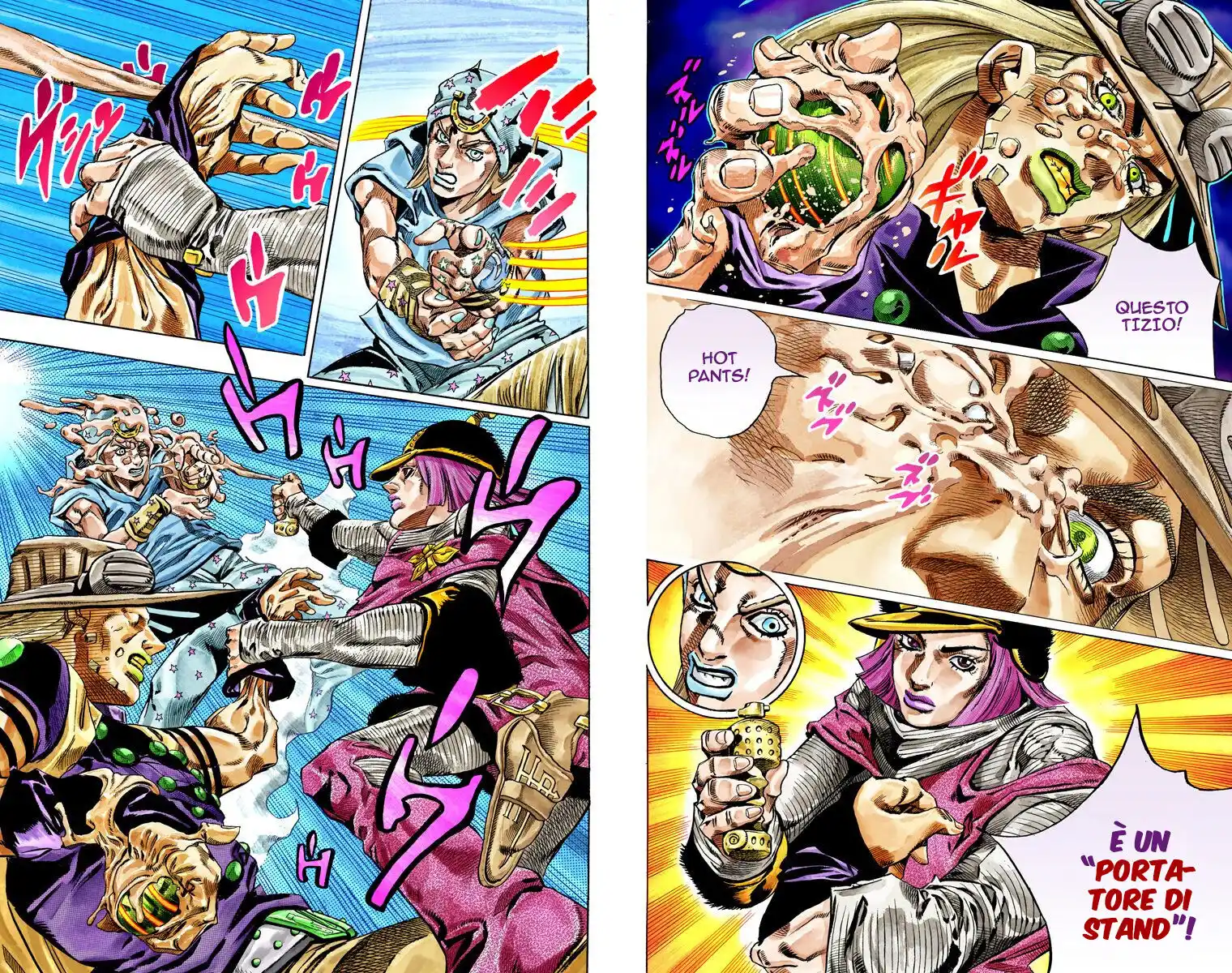 JoJo's Bizarre Adventure Part 7 - Steel Ball Run (Official Colored) Capitolo 33 page 8