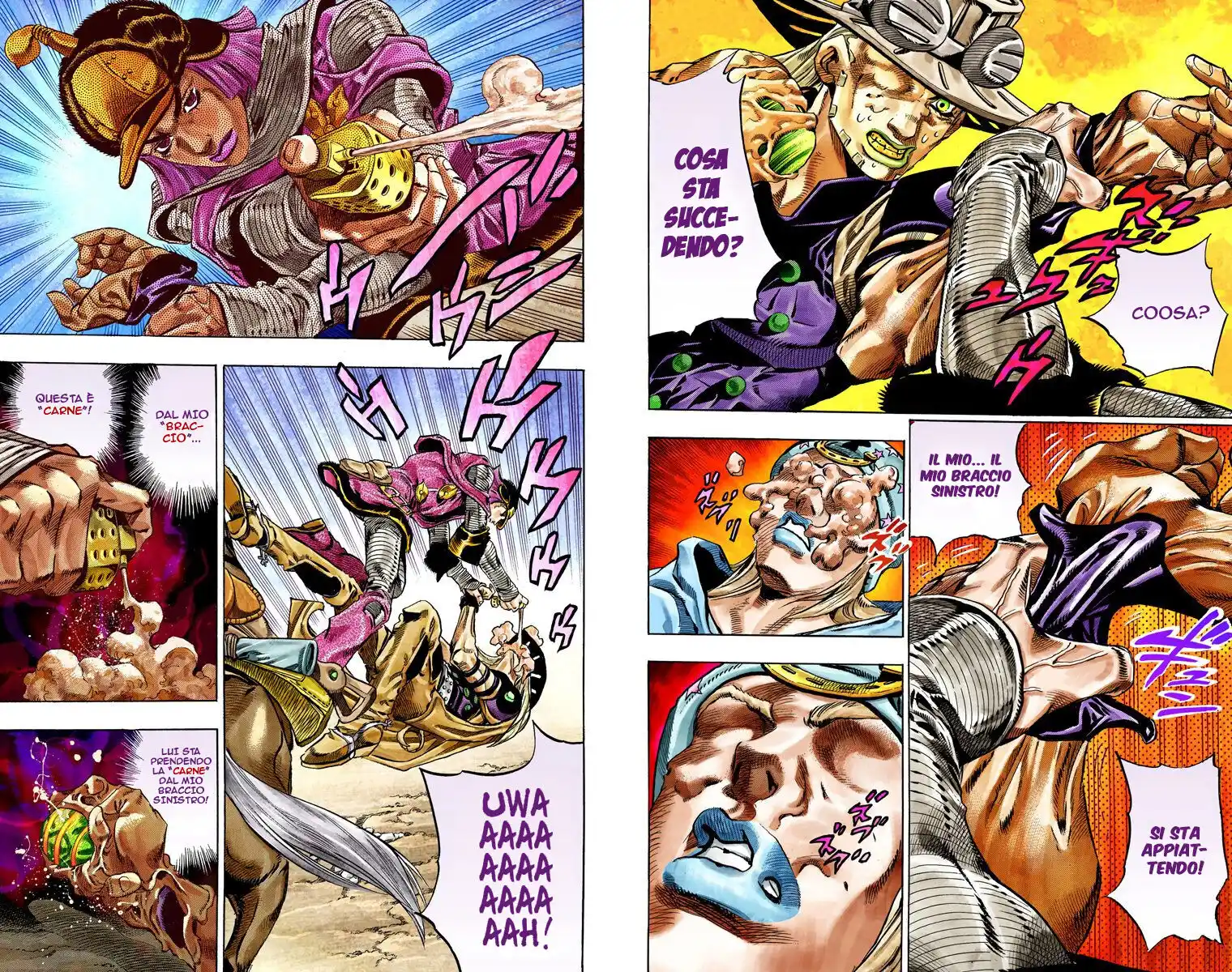 JoJo's Bizarre Adventure Part 7 - Steel Ball Run (Official Colored) Capitolo 33 page 9