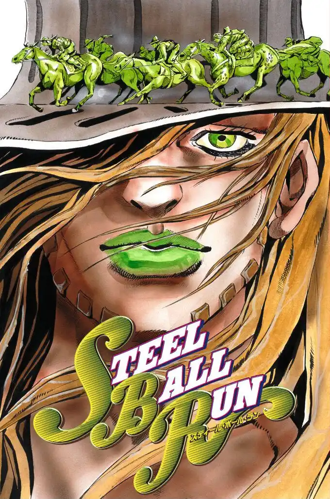 JoJo's Bizarre Adventure Part 7 - Steel Ball Run (Official Colored) Capitolo 01 page 1