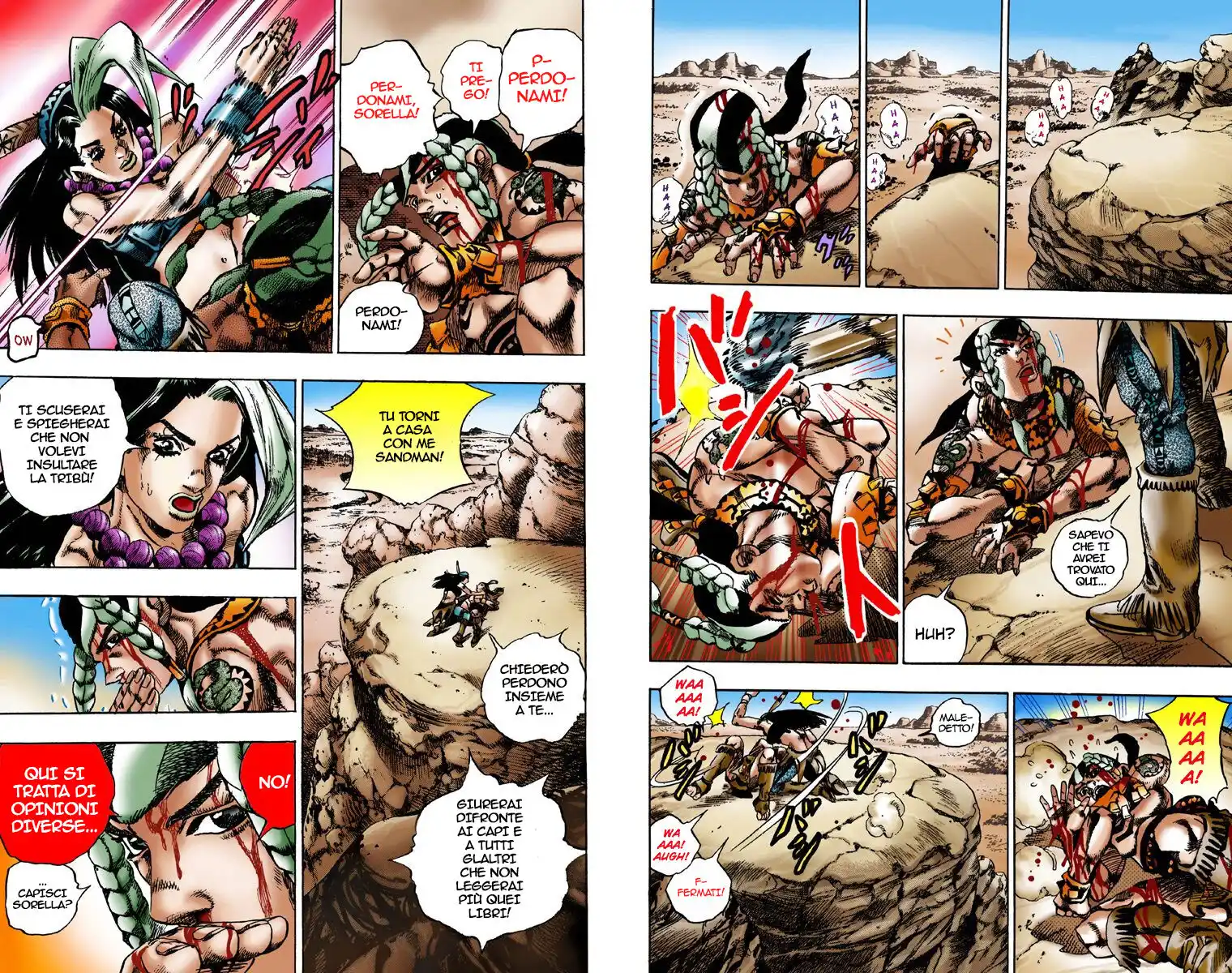 JoJo's Bizarre Adventure Part 7 - Steel Ball Run (Official Colored) Capitolo 01 page 10