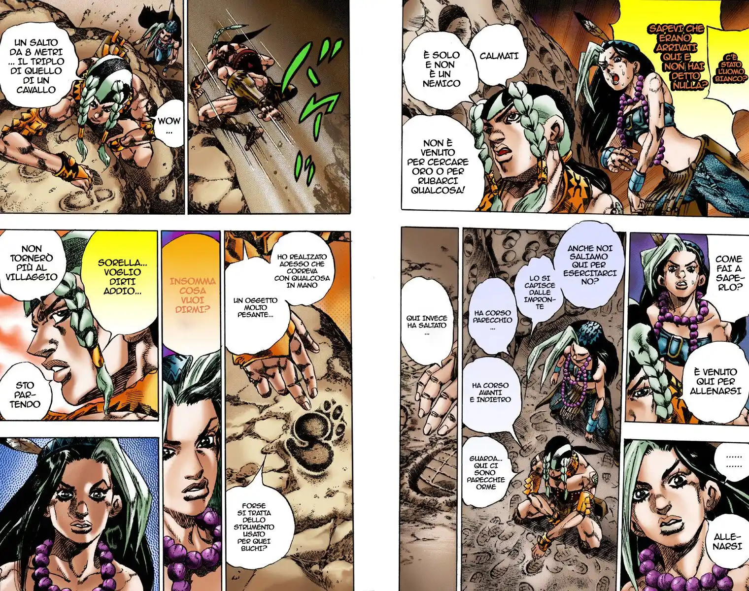 JoJo's Bizarre Adventure Part 7 - Steel Ball Run (Official Colored) Capitolo 01 page 13