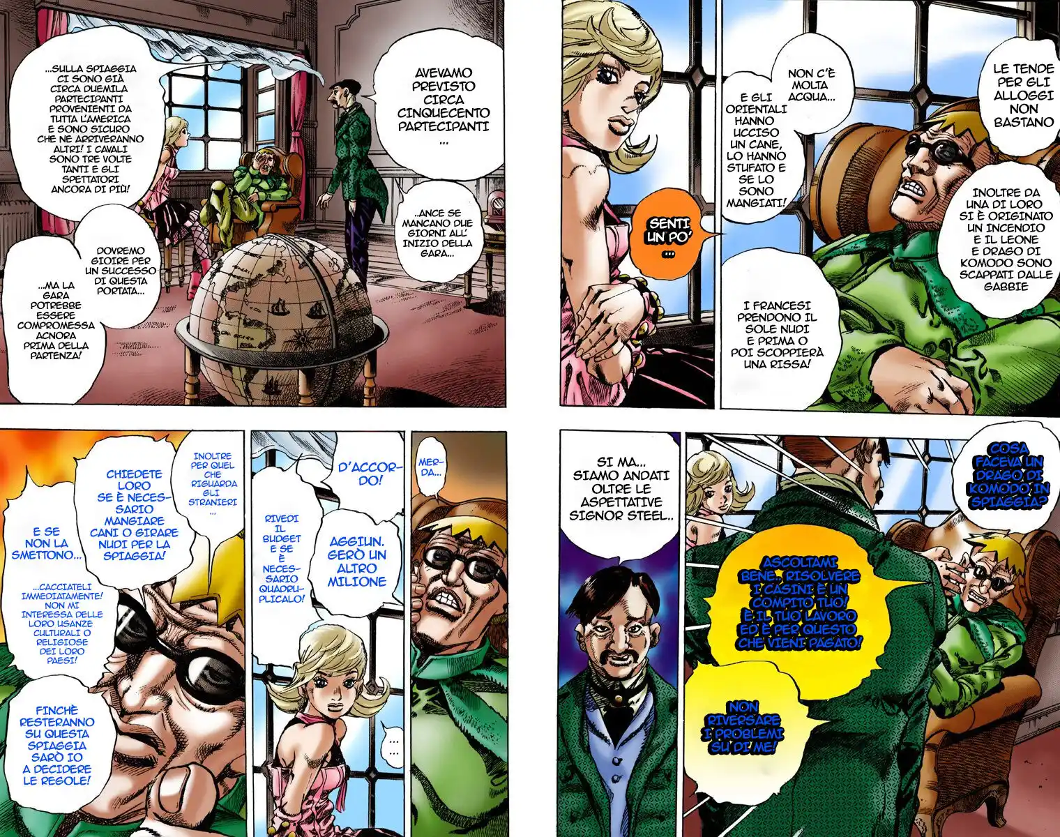 JoJo's Bizarre Adventure Part 7 - Steel Ball Run (Official Colored) Capitolo 01 page 15