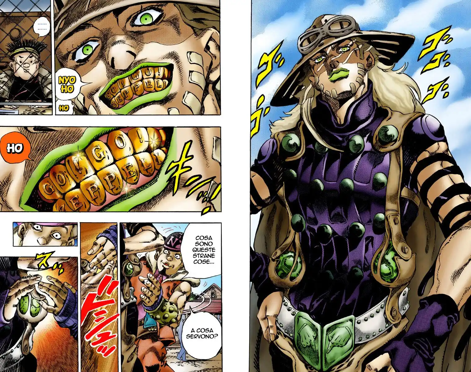 JoJo's Bizarre Adventure Part 7 - Steel Ball Run (Official Colored) Capitolo 01 page 25