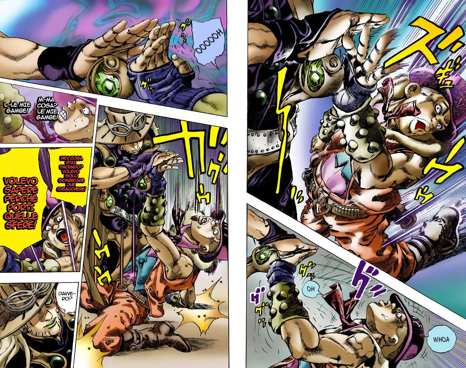 JoJo's Bizarre Adventure Part 7 - Steel Ball Run (Official Colored) Capitolo 01 page 26