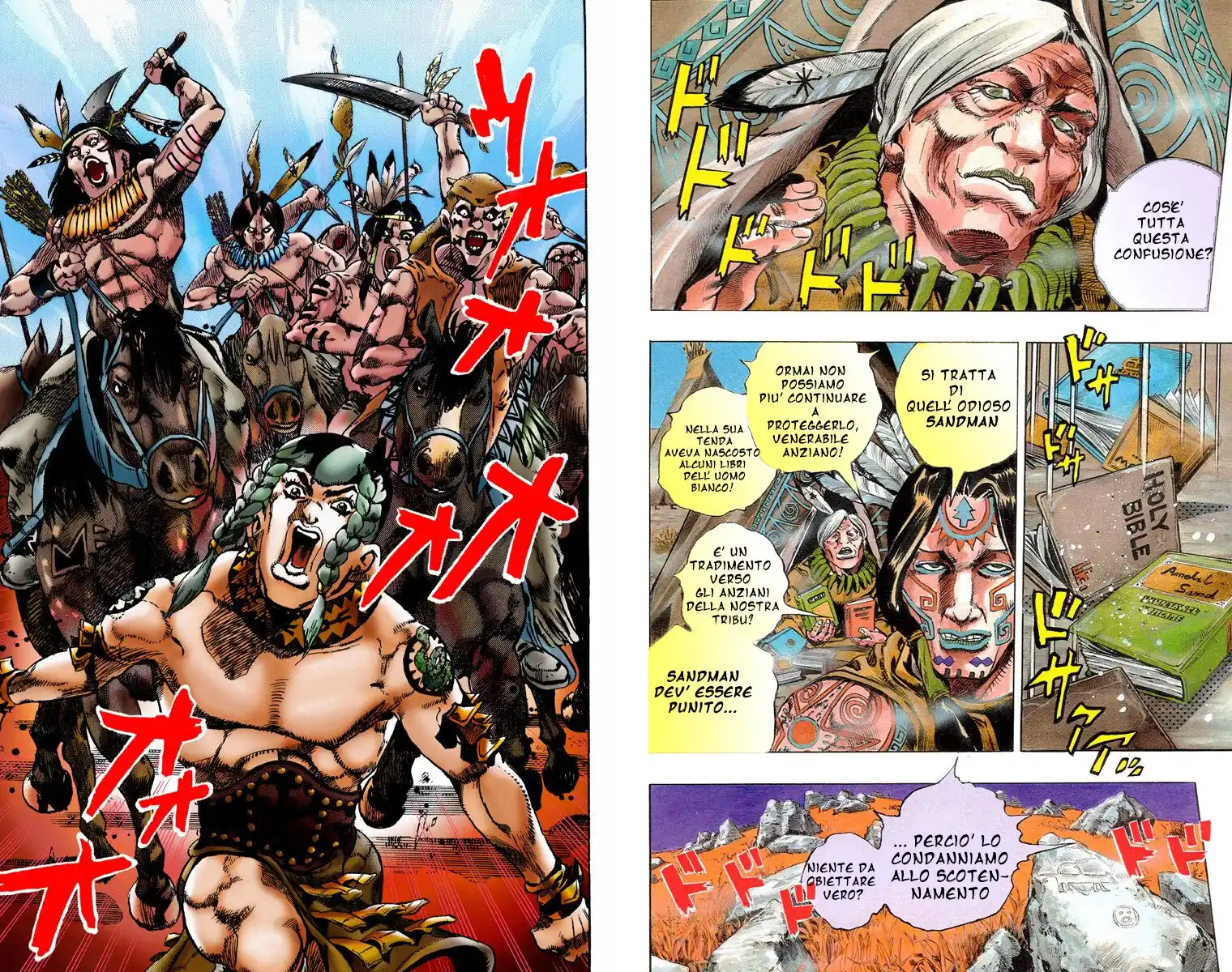 JoJo's Bizarre Adventure Part 7 - Steel Ball Run (Official Colored) Capitolo 01 page 3