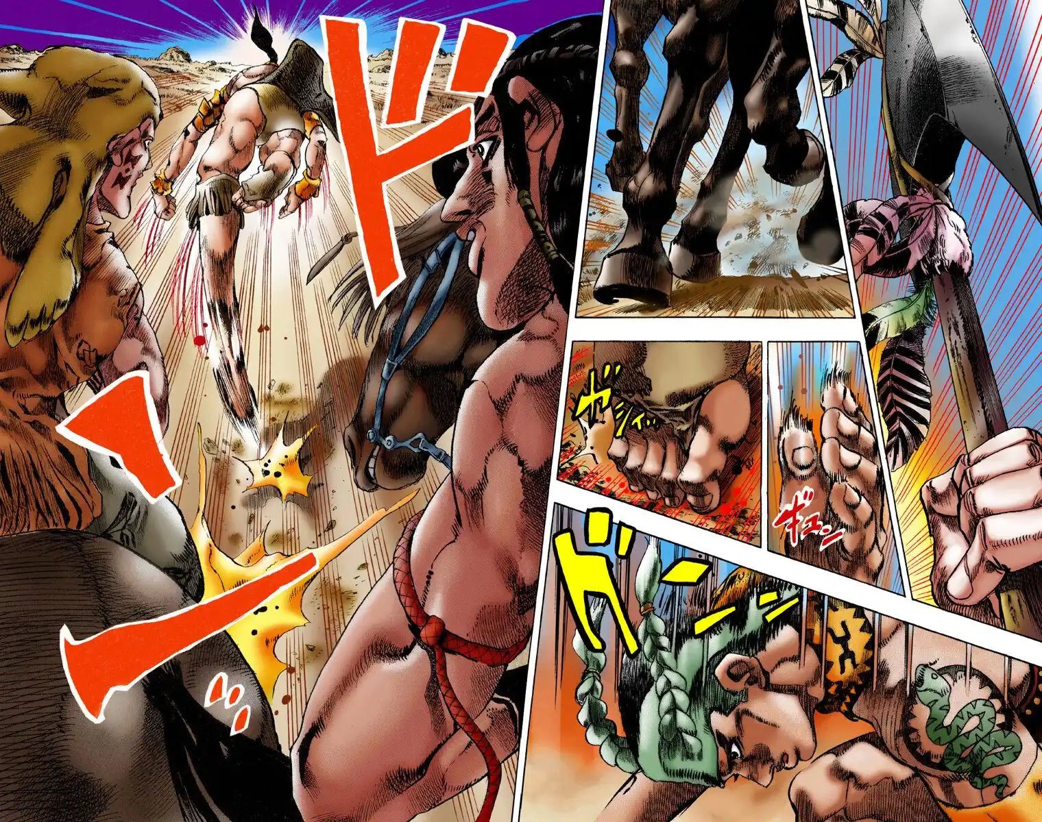 JoJo's Bizarre Adventure Part 7 - Steel Ball Run (Official Colored) Capitolo 01 page 4