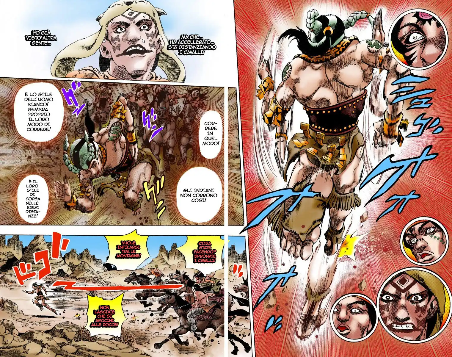 JoJo's Bizarre Adventure Part 7 - Steel Ball Run (Official Colored) Capitolo 01 page 5