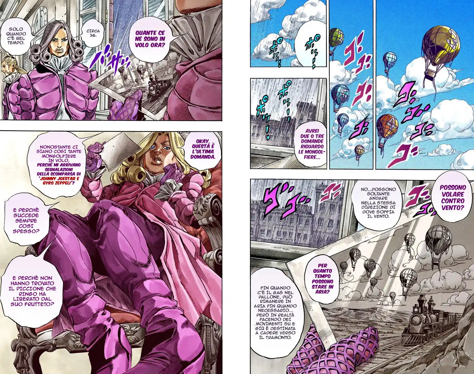 JoJo's Bizarre Adventure Part 7 - Steel Ball Run (Official Colored) Capitolo 36 page 12