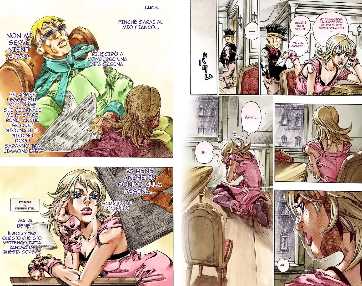 JoJo's Bizarre Adventure Part 7 - Steel Ball Run (Official Colored) Capitolo 36 page 16