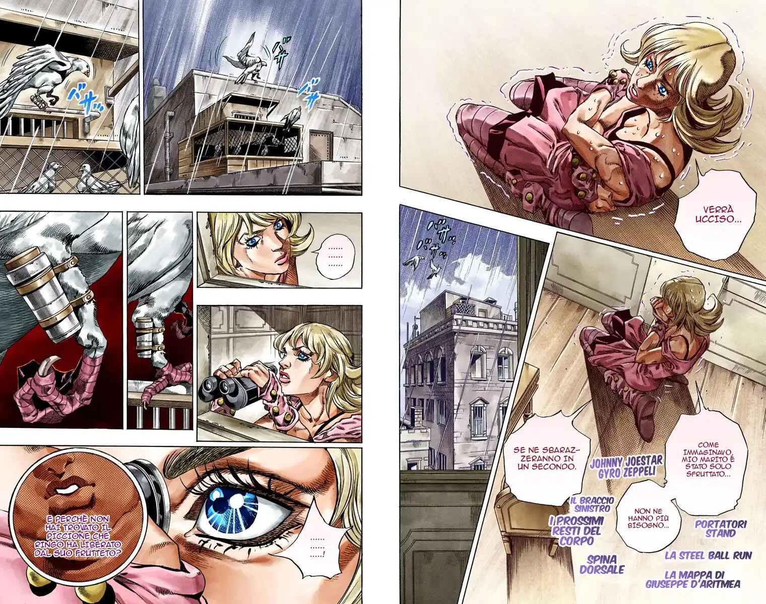 JoJo's Bizarre Adventure Part 7 - Steel Ball Run (Official Colored) Capitolo 36 page 17