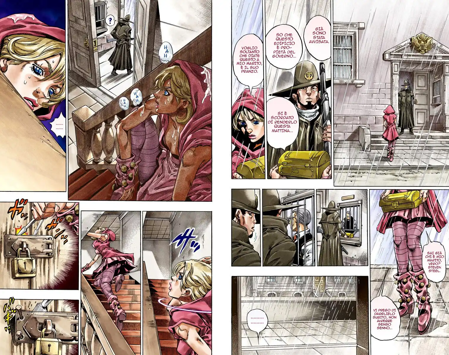 JoJo's Bizarre Adventure Part 7 - Steel Ball Run (Official Colored) Capitolo 36 page 18