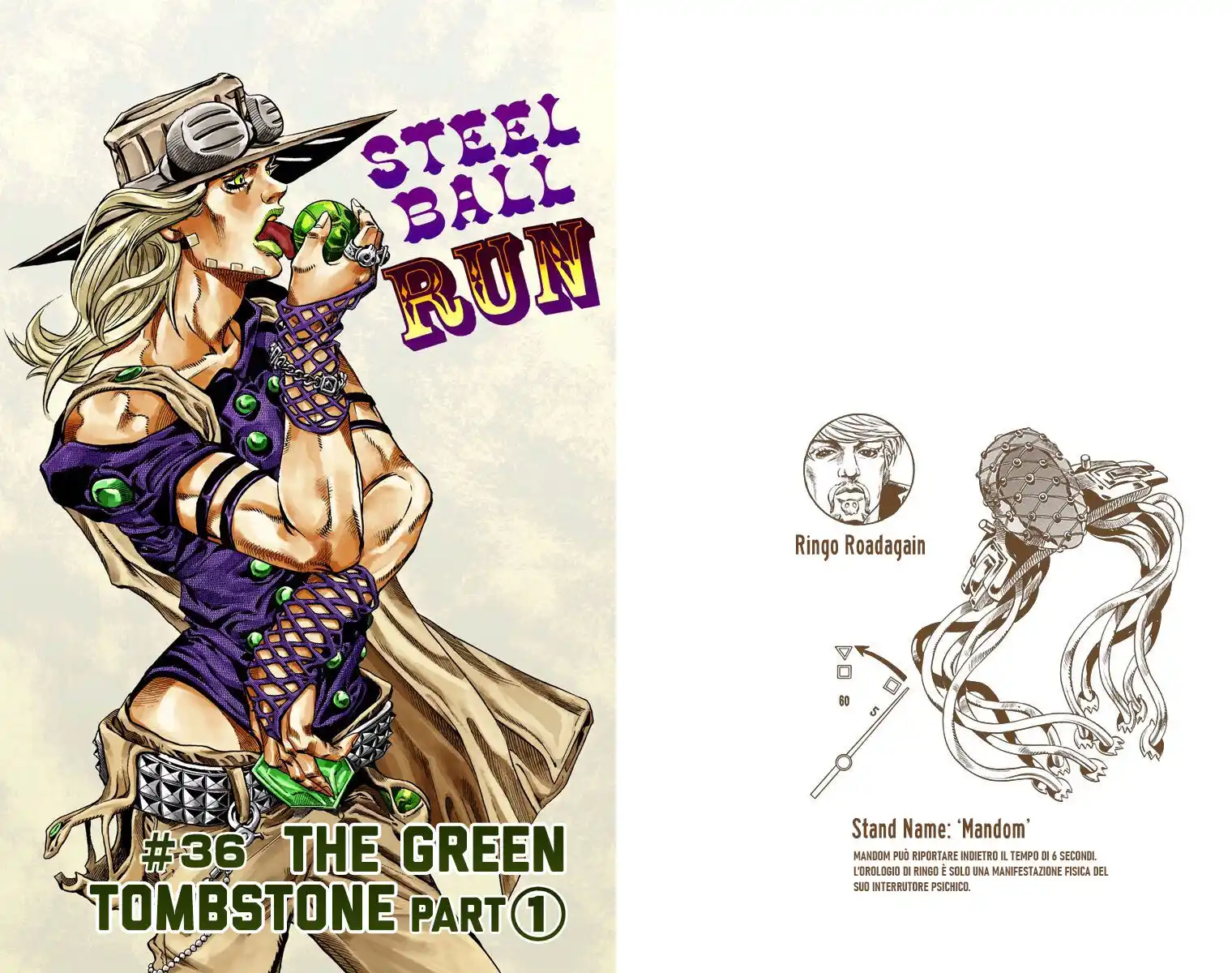 JoJo's Bizarre Adventure Part 7 - Steel Ball Run (Official Colored) Capitolo 36 page 2