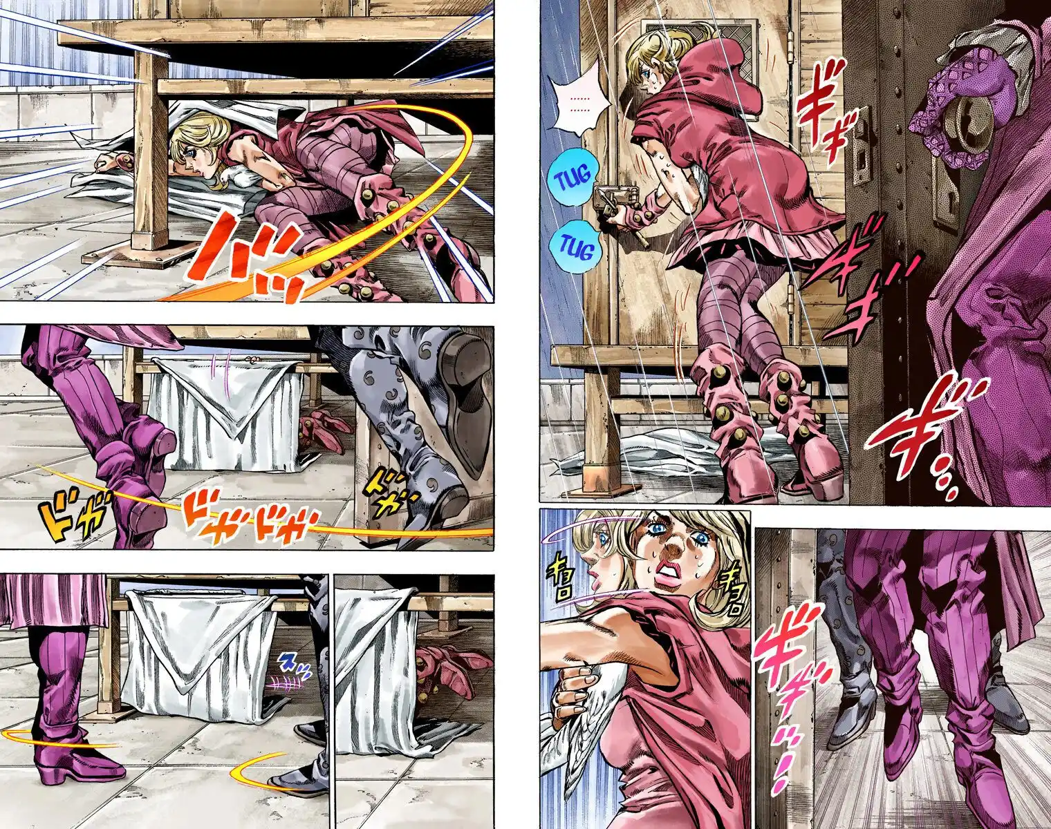 JoJo's Bizarre Adventure Part 7 - Steel Ball Run (Official Colored) Capitolo 36 page 20