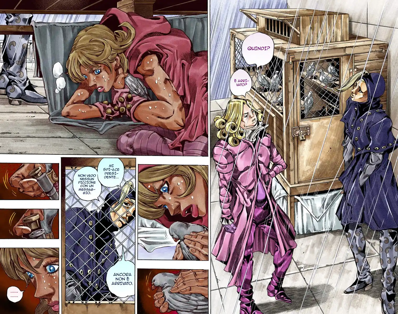 JoJo's Bizarre Adventure Part 7 - Steel Ball Run (Official Colored) Capitolo 36 page 21