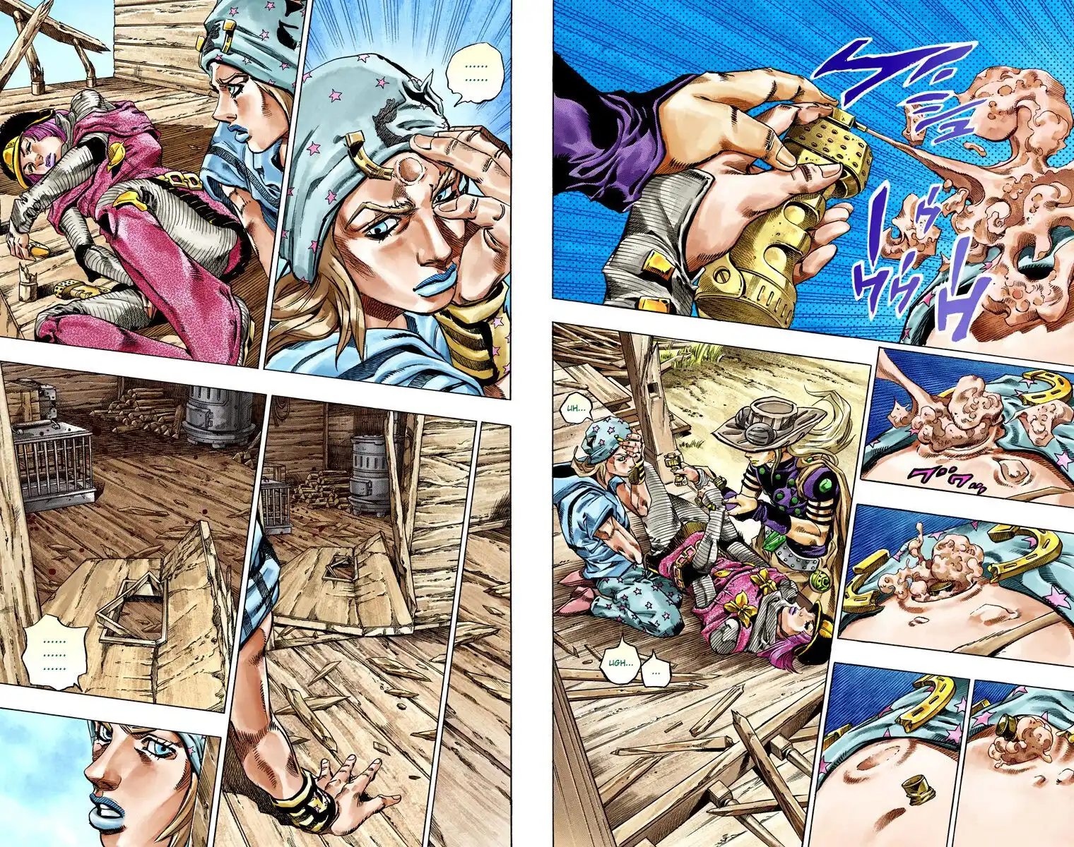 JoJo's Bizarre Adventure Part 7 - Steel Ball Run (Official Colored) Capitolo 36 page 4