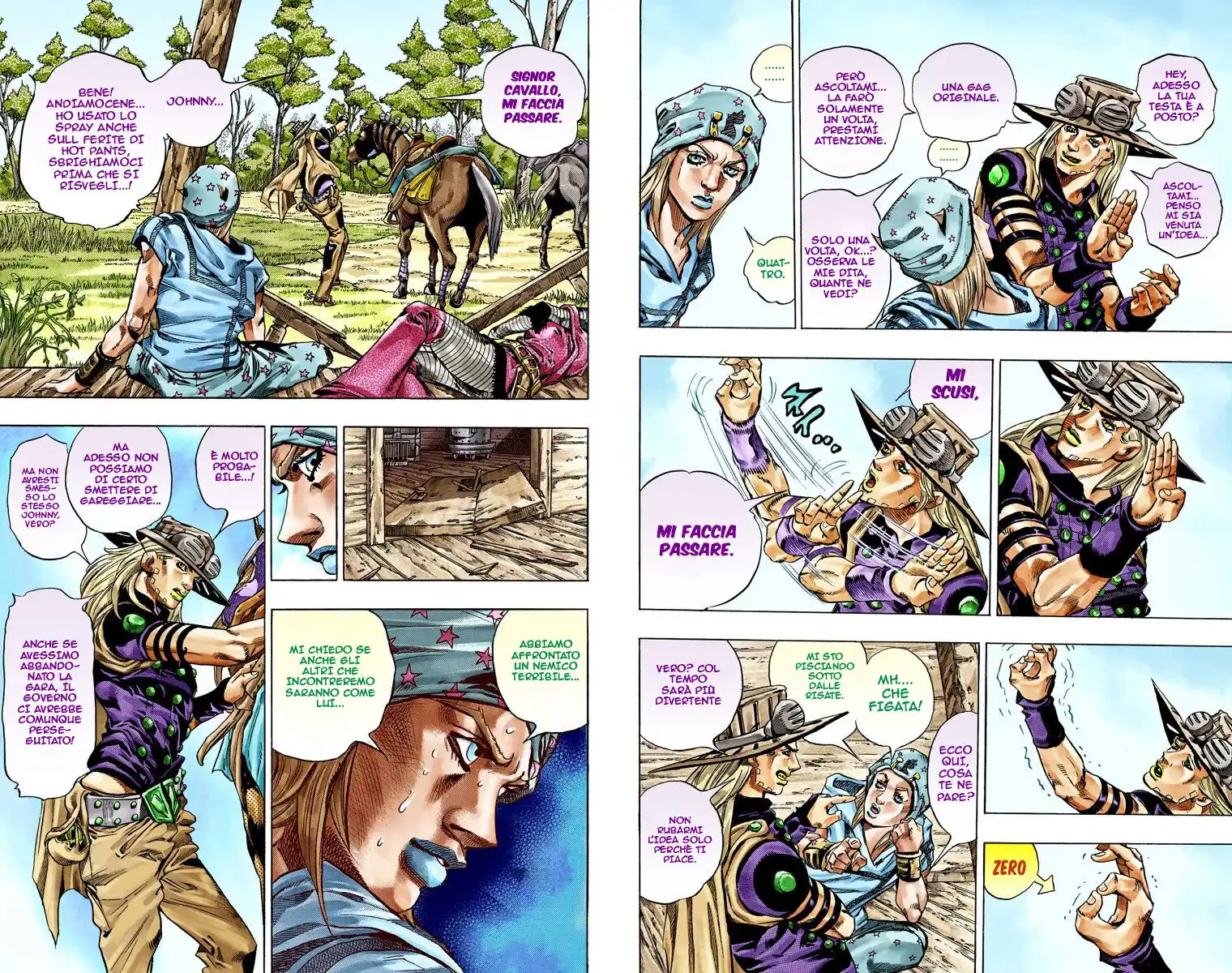 JoJo's Bizarre Adventure Part 7 - Steel Ball Run (Official Colored) Capitolo 36 page 5