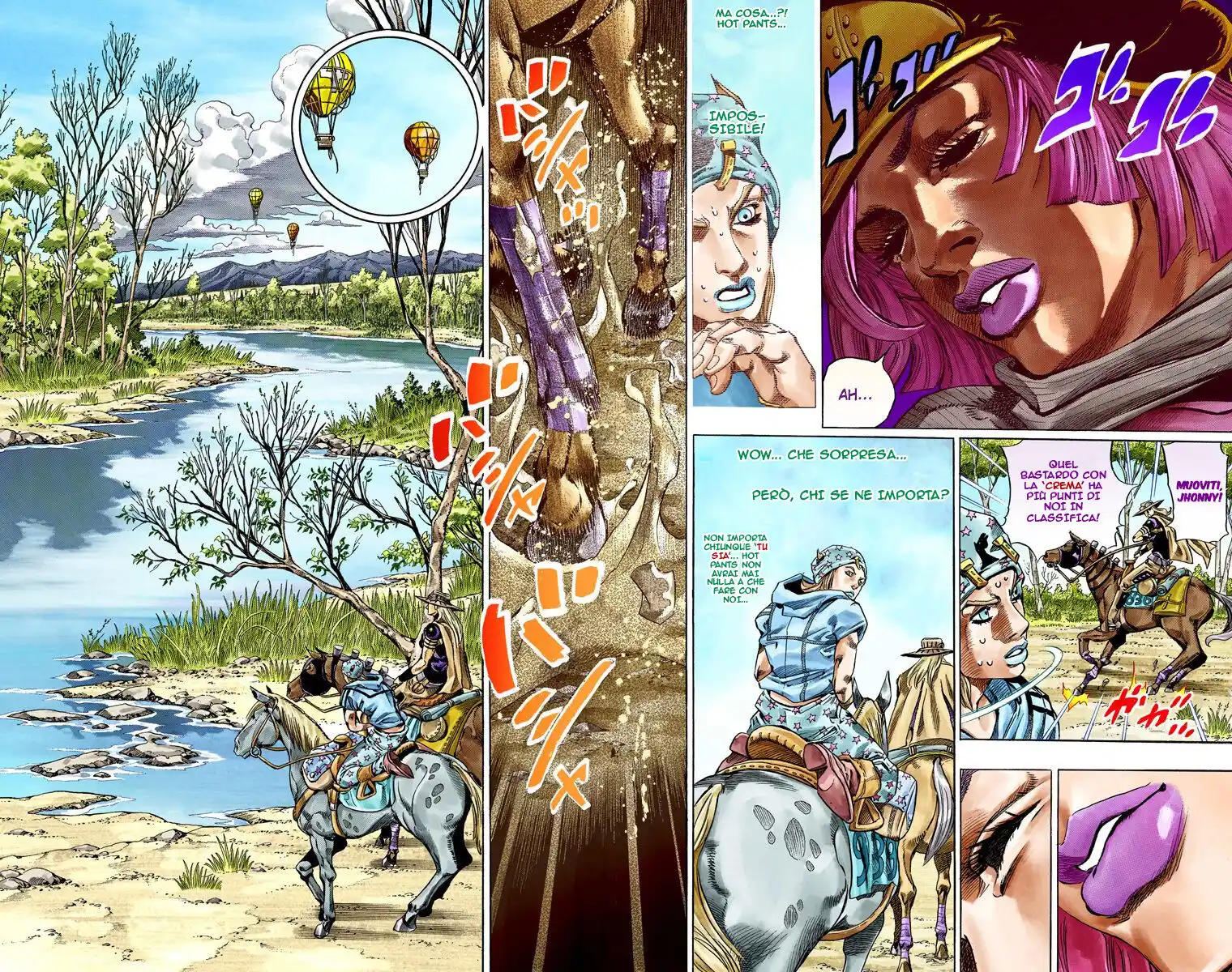 JoJo's Bizarre Adventure Part 7 - Steel Ball Run (Official Colored) Capitolo 36 page 7