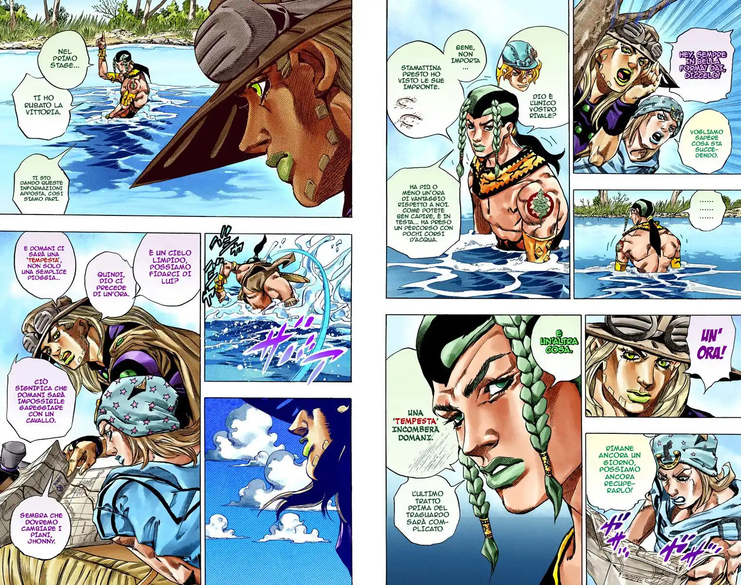 JoJo's Bizarre Adventure Part 7 - Steel Ball Run (Official Colored) Capitolo 36 page 9