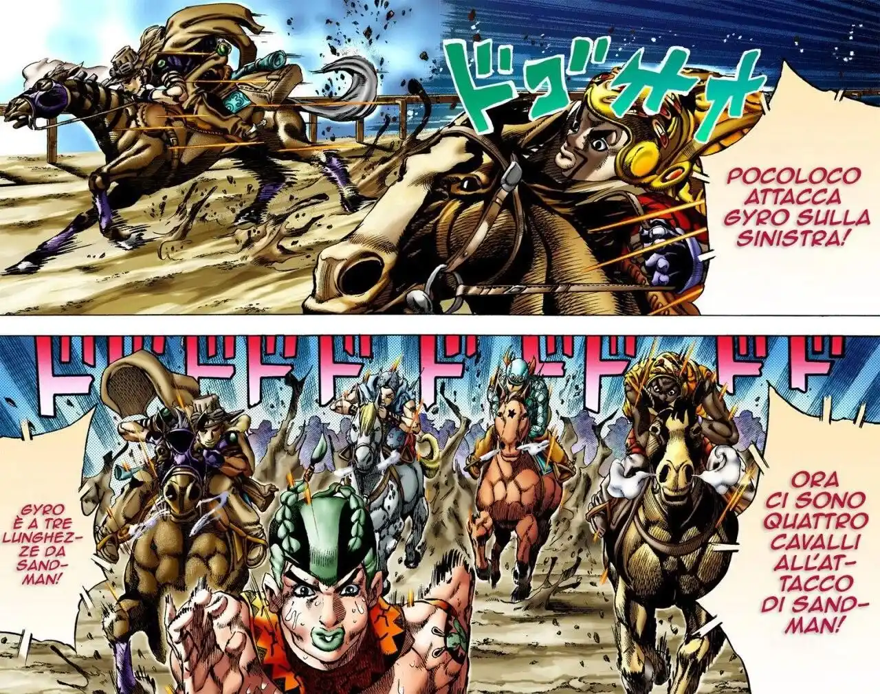 JoJo's Bizarre Adventure Part 7 - Steel Ball Run (Official Colored) Capitolo 11 page 10