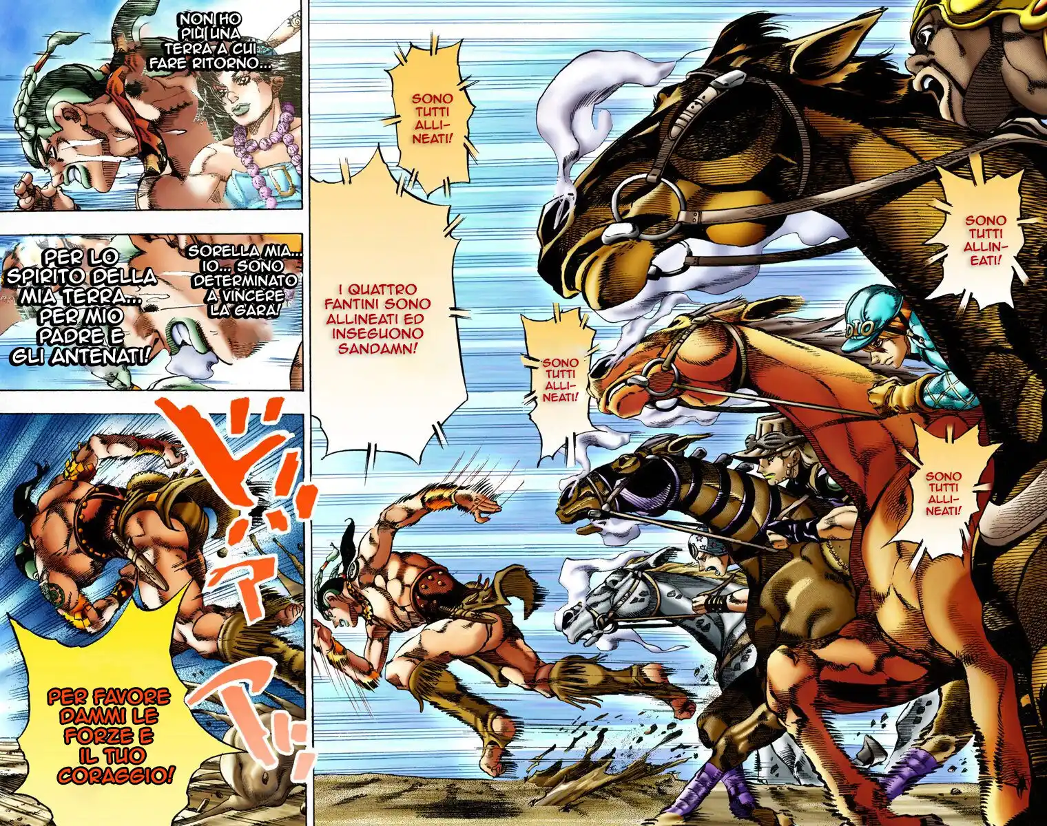 JoJo's Bizarre Adventure Part 7 - Steel Ball Run (Official Colored) Capitolo 11 page 11