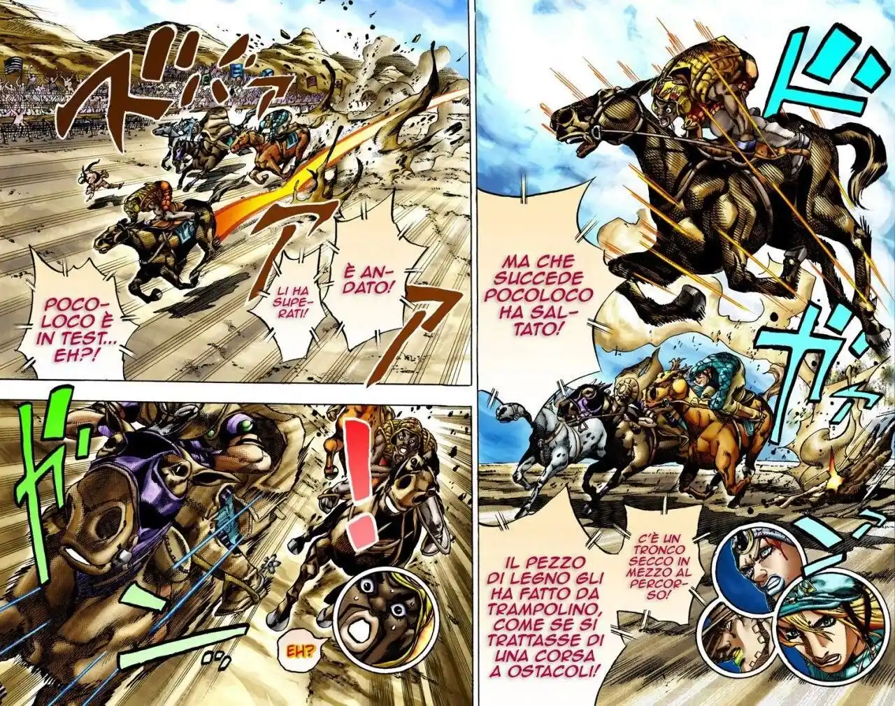 JoJo's Bizarre Adventure Part 7 - Steel Ball Run (Official Colored) Capitolo 11 page 13