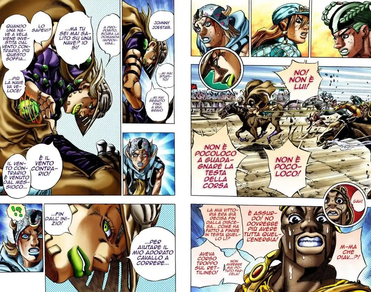 JoJo's Bizarre Adventure Part 7 - Steel Ball Run (Official Colored) Capitolo 11 page 14