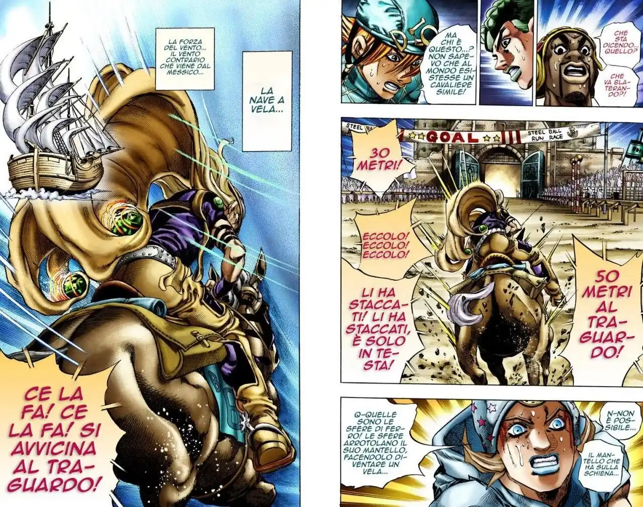 JoJo's Bizarre Adventure Part 7 - Steel Ball Run (Official Colored) Capitolo 11 page 15