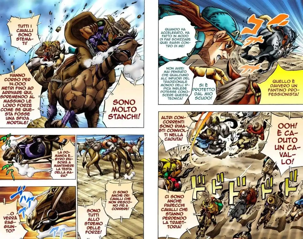 JoJo's Bizarre Adventure Part 7 - Steel Ball Run (Official Colored) Capitolo 11 page 5