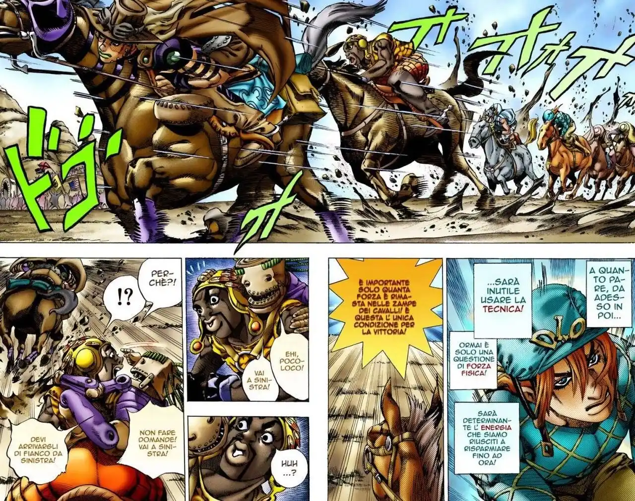 JoJo's Bizarre Adventure Part 7 - Steel Ball Run (Official Colored) Capitolo 11 page 6