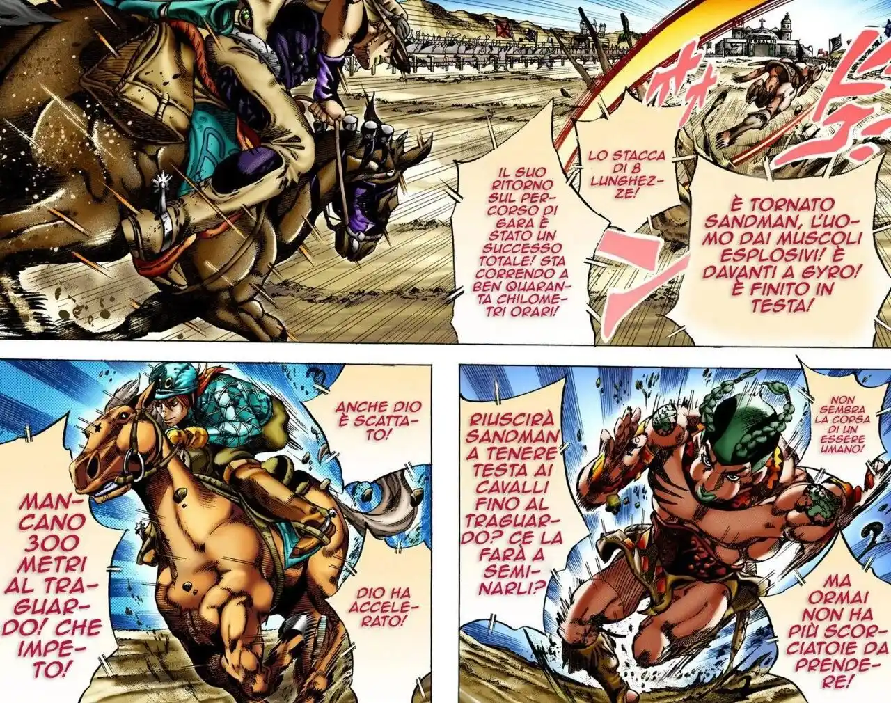 JoJo's Bizarre Adventure Part 7 - Steel Ball Run (Official Colored) Capitolo 11 page 8