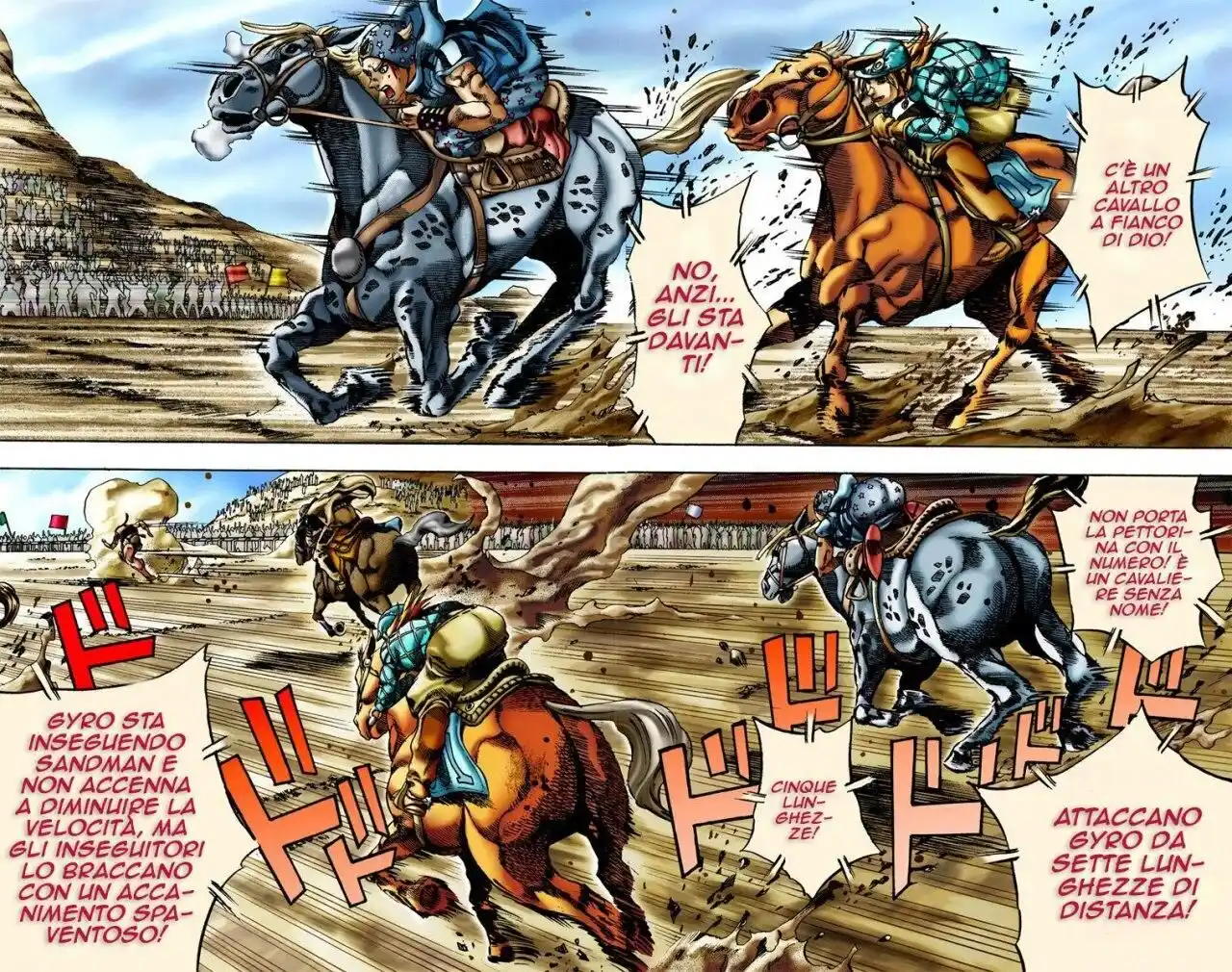 JoJo's Bizarre Adventure Part 7 - Steel Ball Run (Official Colored) Capitolo 11 page 9