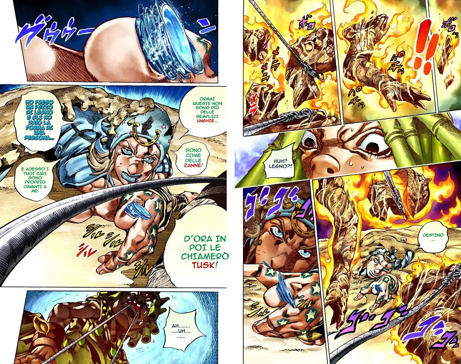 JoJo's Bizarre Adventure Part 7 - Steel Ball Run (Official Colored) Capitolo 27 page 11