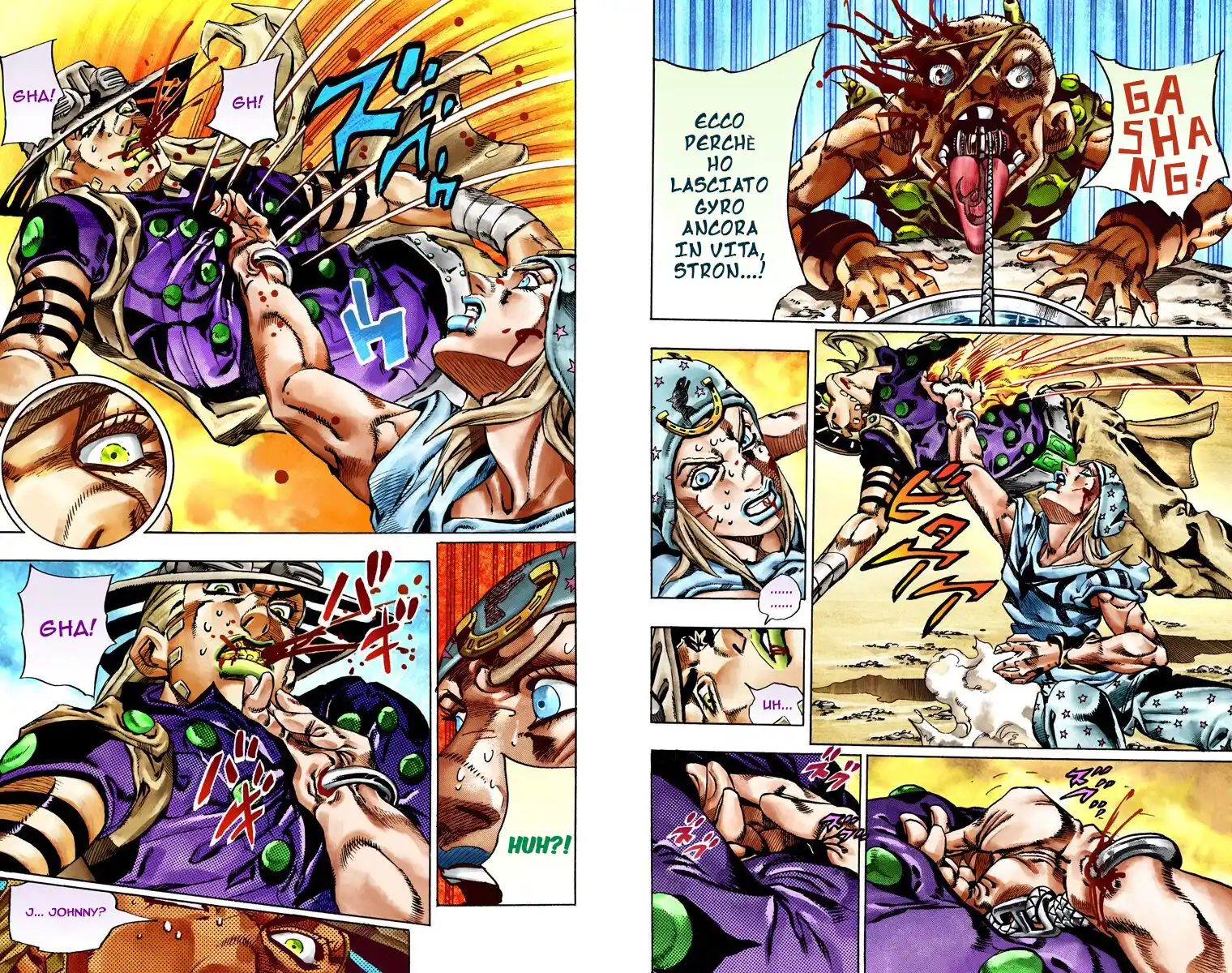 JoJo's Bizarre Adventure Part 7 - Steel Ball Run (Official Colored) Capitolo 27 page 16