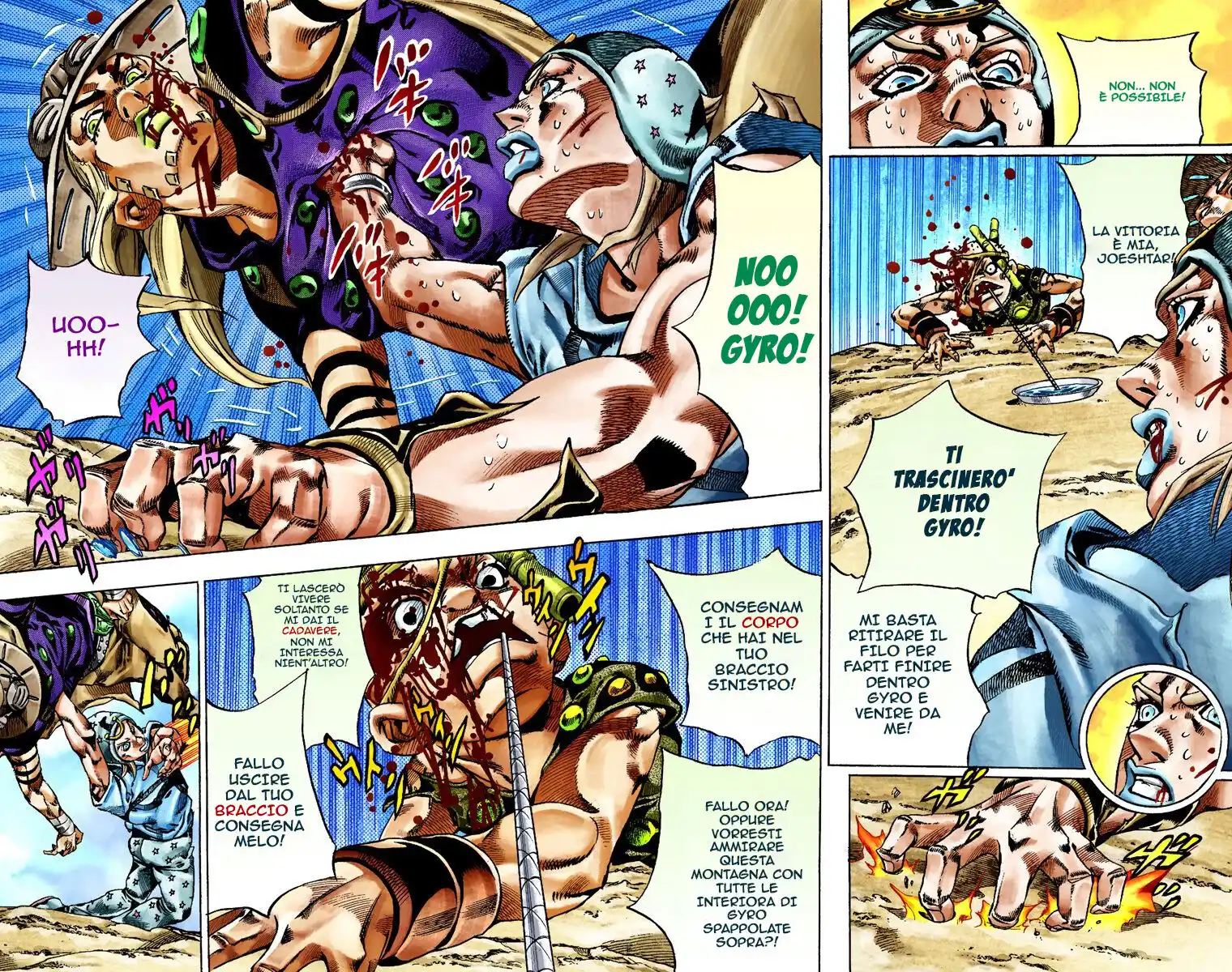 JoJo's Bizarre Adventure Part 7 - Steel Ball Run (Official Colored) Capitolo 27 page 17