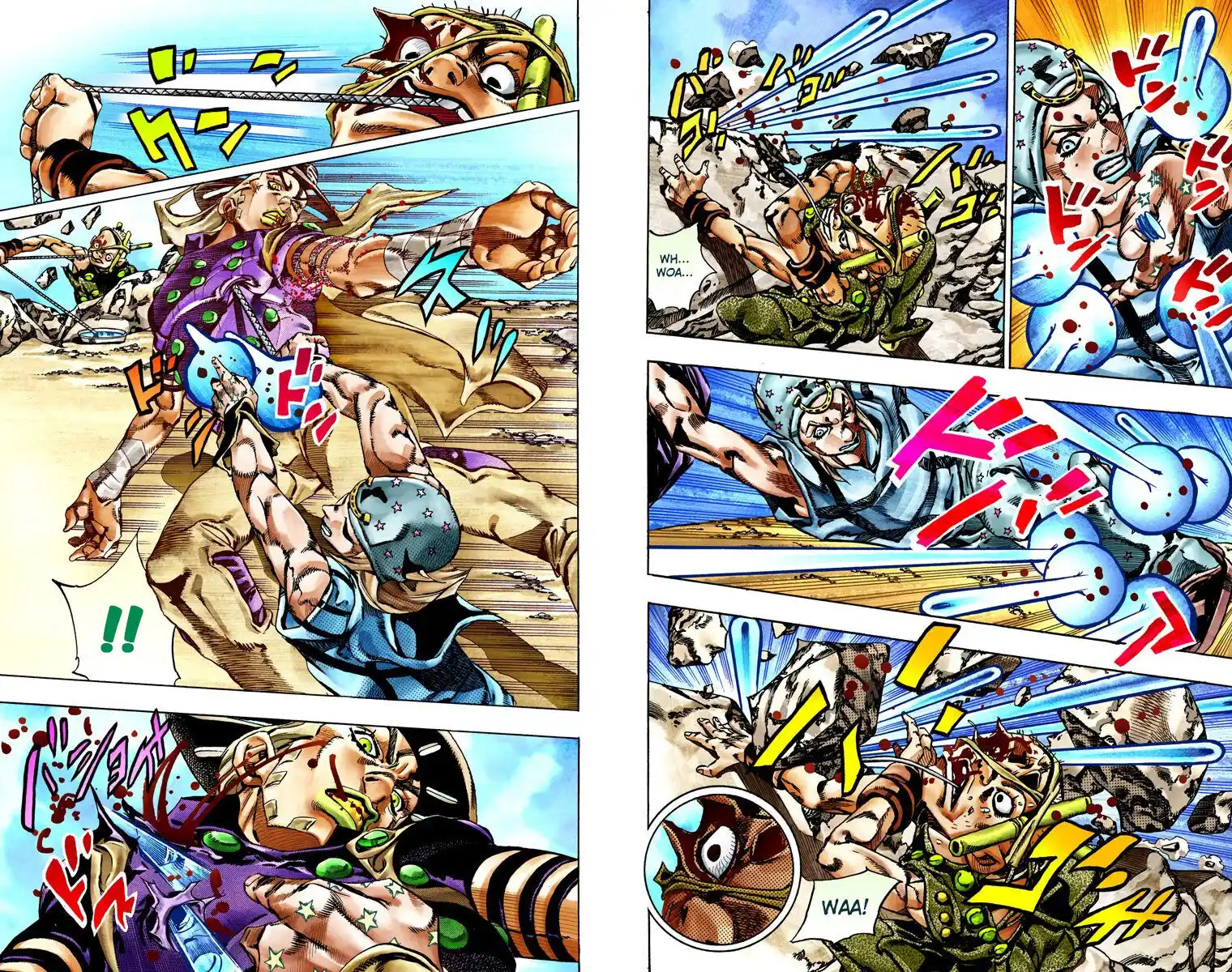 JoJo's Bizarre Adventure Part 7 - Steel Ball Run (Official Colored) Capitolo 27 page 18