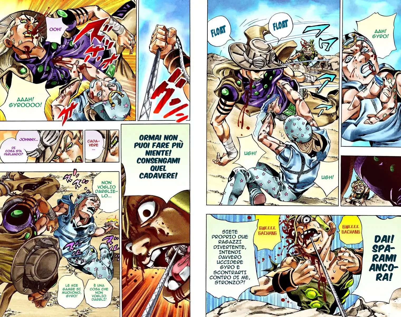 JoJo's Bizarre Adventure Part 7 - Steel Ball Run (Official Colored) Capitolo 27 page 19