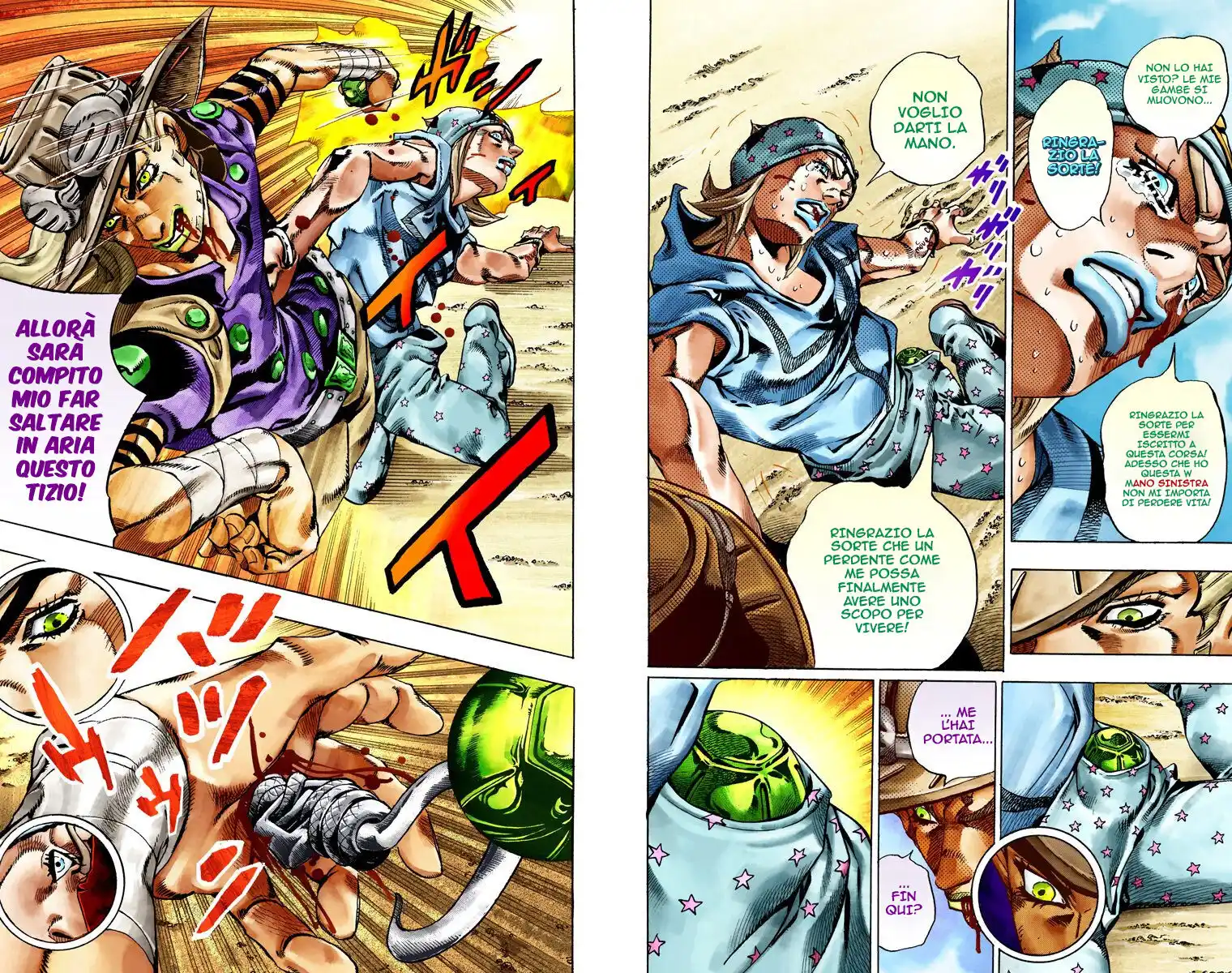 JoJo's Bizarre Adventure Part 7 - Steel Ball Run (Official Colored) Capitolo 27 page 20