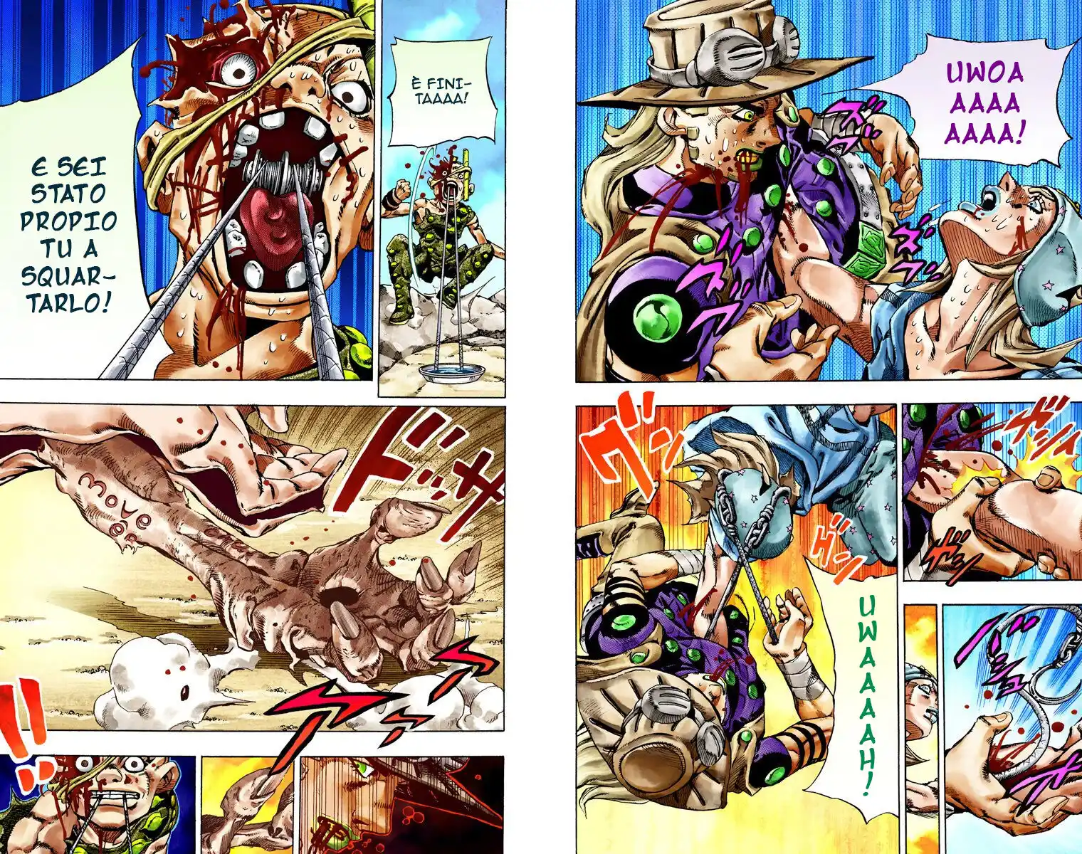 JoJo's Bizarre Adventure Part 7 - Steel Ball Run (Official Colored) Capitolo 27 page 22