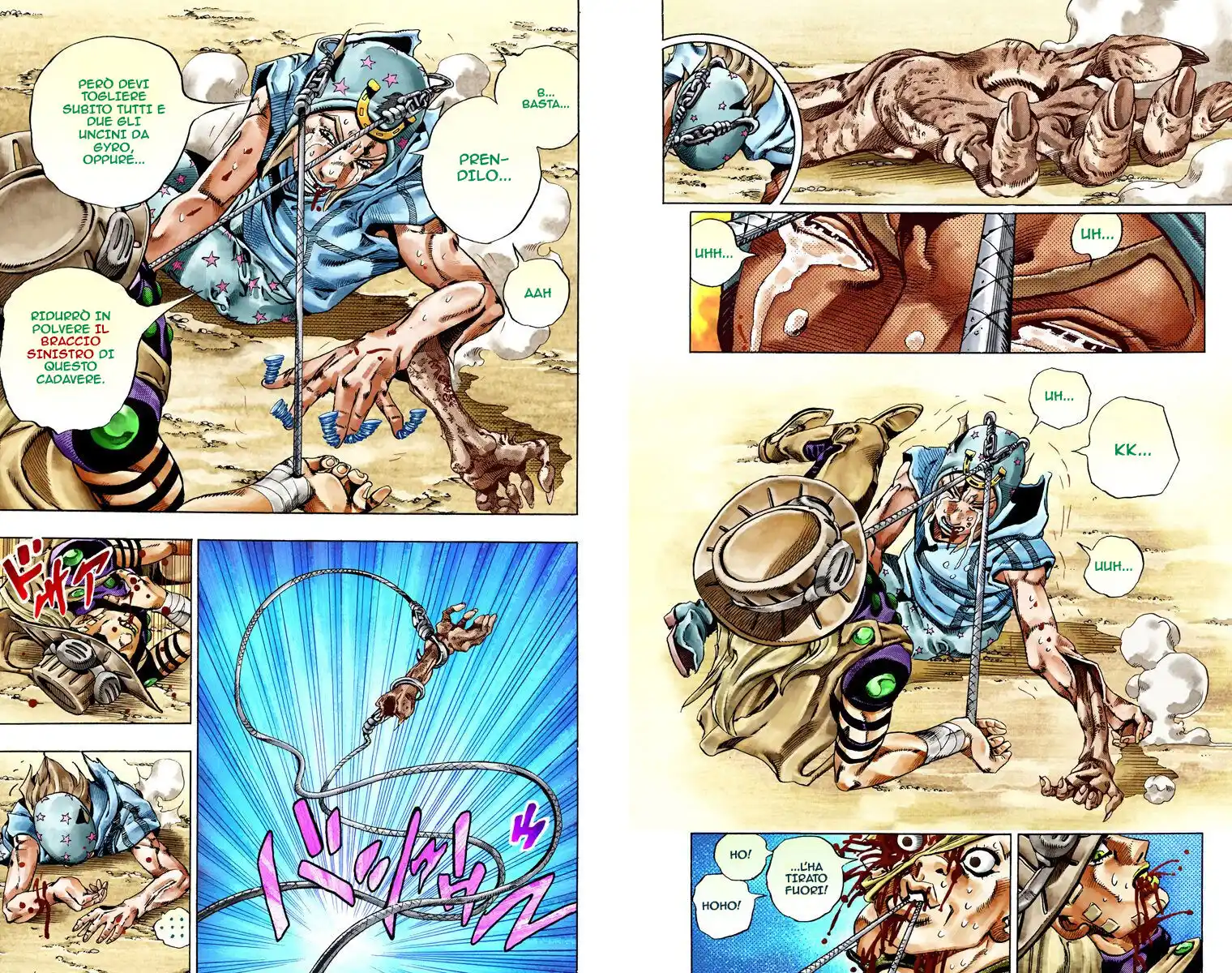 JoJo's Bizarre Adventure Part 7 - Steel Ball Run (Official Colored) Capitolo 27 page 23