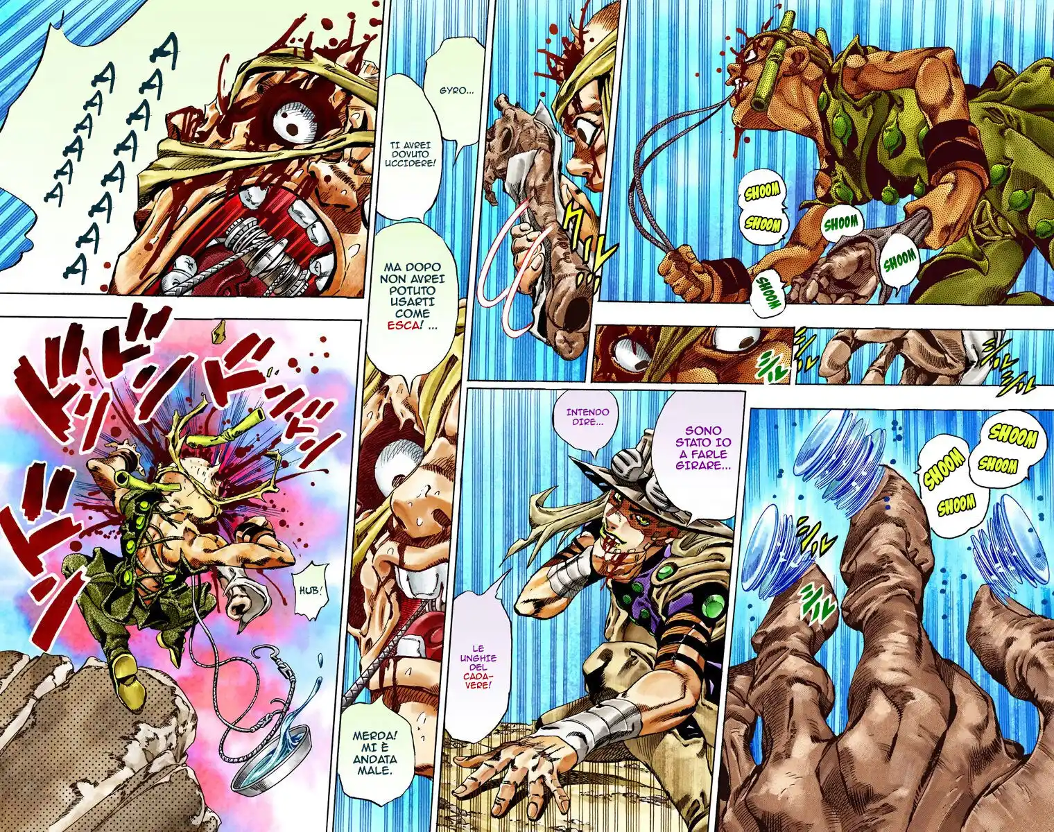 JoJo's Bizarre Adventure Part 7 - Steel Ball Run (Official Colored) Capitolo 27 page 25