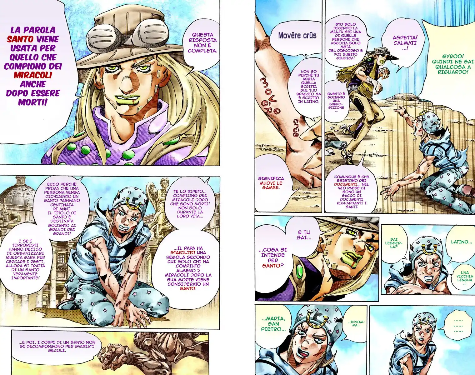 JoJo's Bizarre Adventure Part 7 - Steel Ball Run (Official Colored) Capitolo 27 page 29