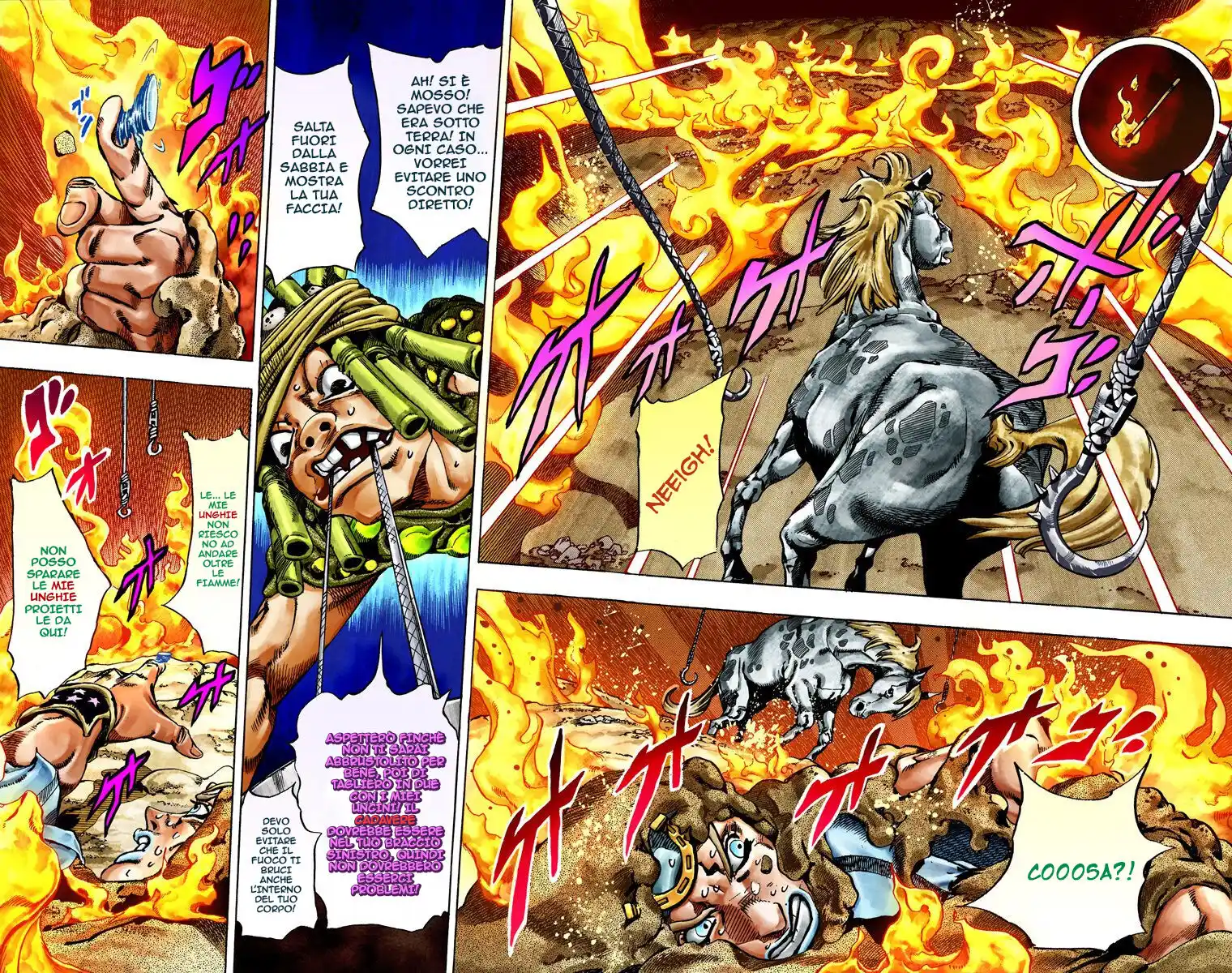 JoJo's Bizarre Adventure Part 7 - Steel Ball Run (Official Colored) Capitolo 27 page 9