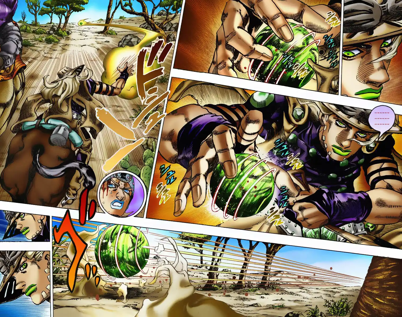 JoJo's Bizarre Adventure Part 7 - Steel Ball Run (Official Colored) Capitolo 05 page 11