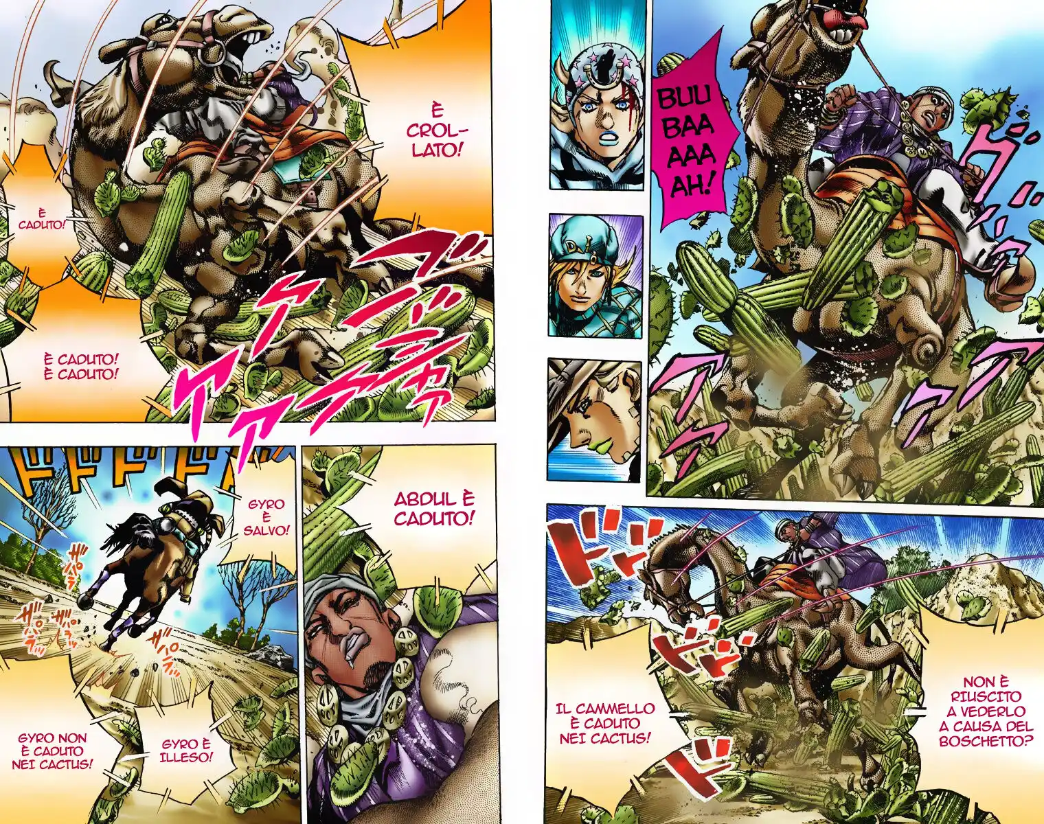 JoJo's Bizarre Adventure Part 7 - Steel Ball Run (Official Colored) Capitolo 05 page 14