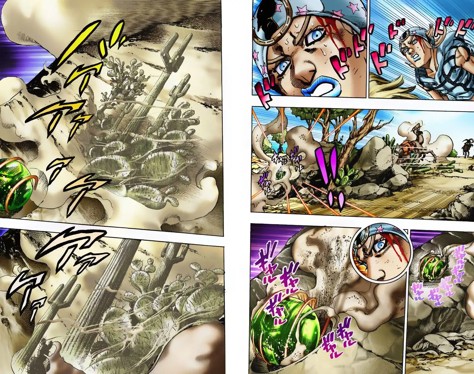 JoJo's Bizarre Adventure Part 7 - Steel Ball Run (Official Colored) Capitolo 05 page 15