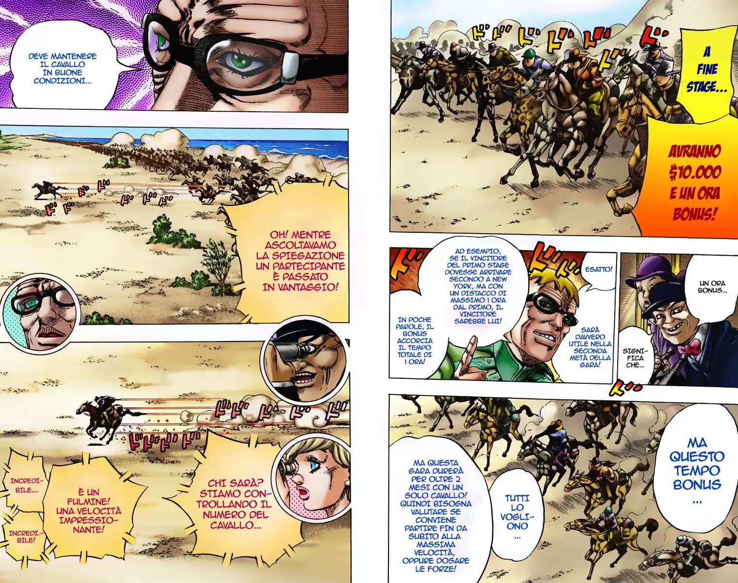 JoJo's Bizarre Adventure Part 7 - Steel Ball Run (Official Colored) Capitolo 05 page 4