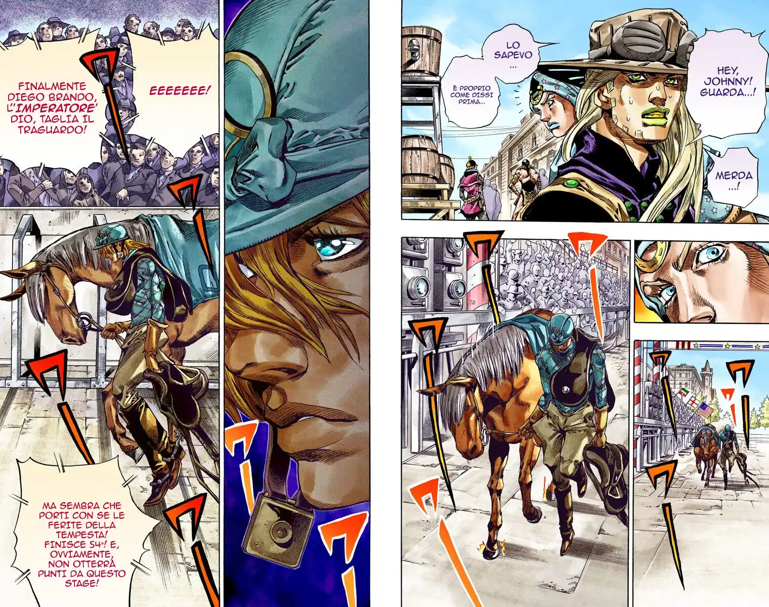 JoJo's Bizarre Adventure Part 7 - Steel Ball Run (Official Colored) Capitolo 40 page 10